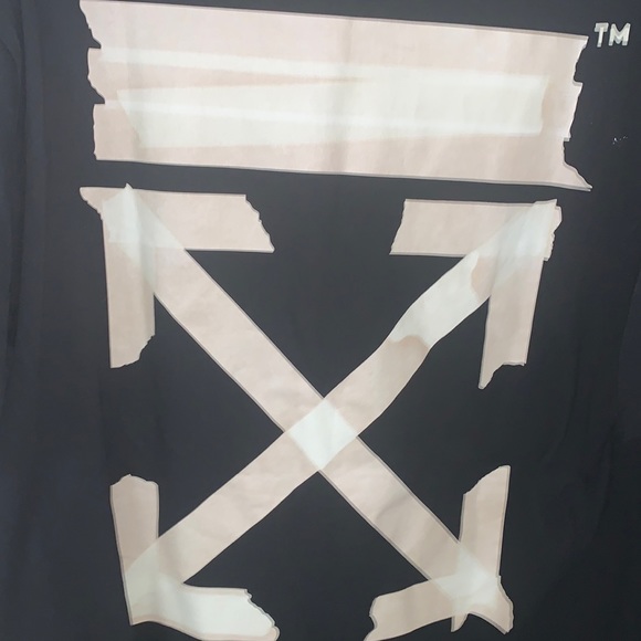 Off White Main Label Tape Arrows T shirt - Picture 3 of 4